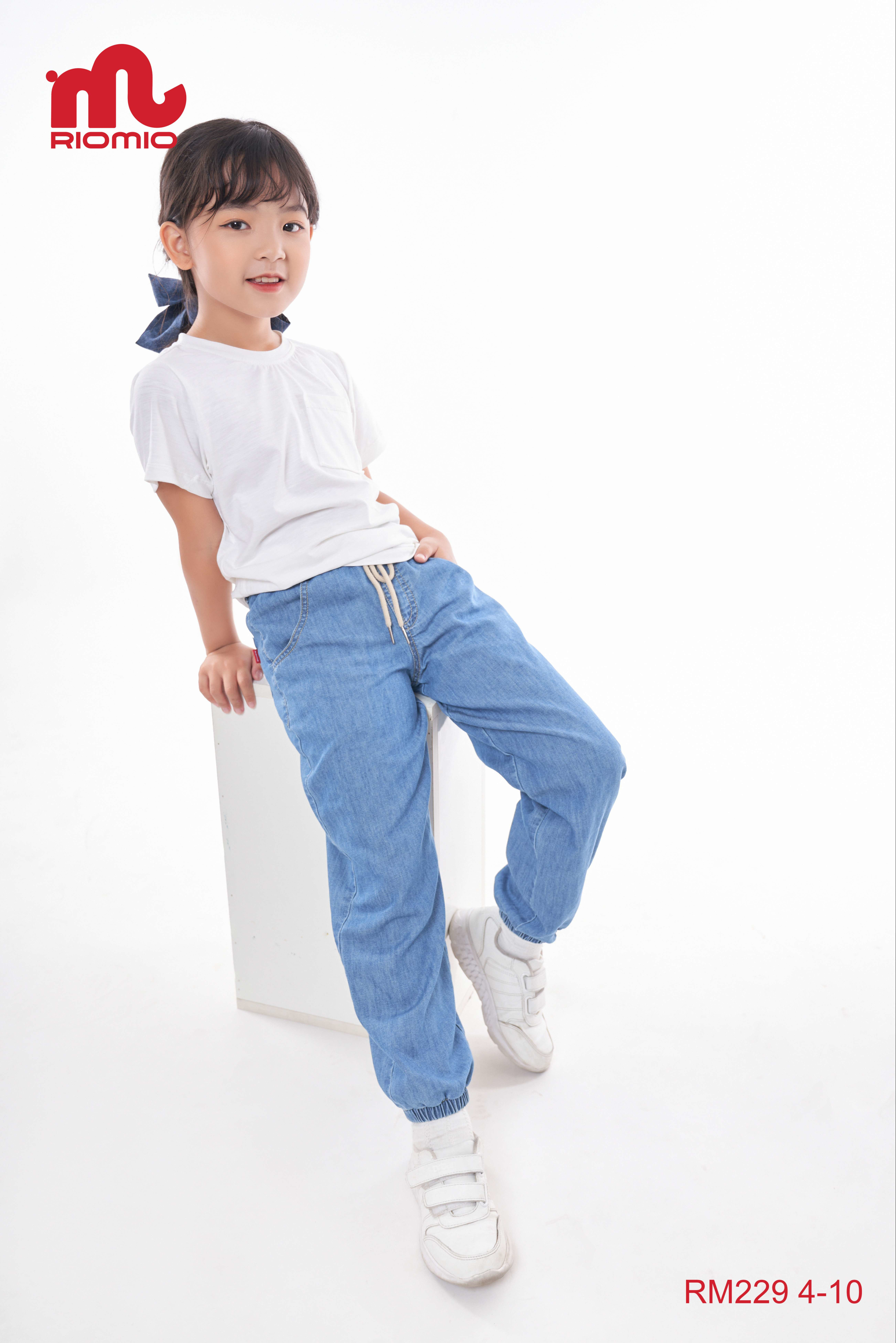 Quần jean bo gấu Mohamed unisex
