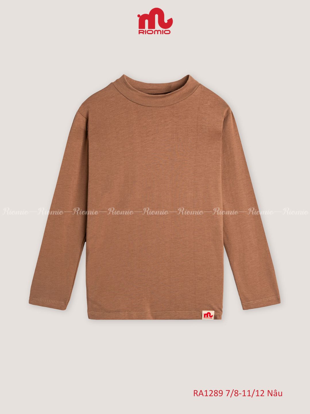 Áo Giữ Nhiệt Cổ 3 Phân Cho Bé Co Giãn 4 Chiều (Size 7/8 - 11/12)