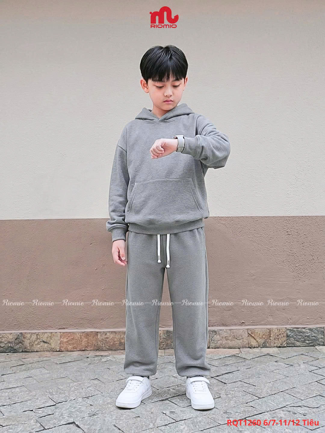 Quần Nỉ Da Cá Bé Trai (Size 6/7 - 11/12)