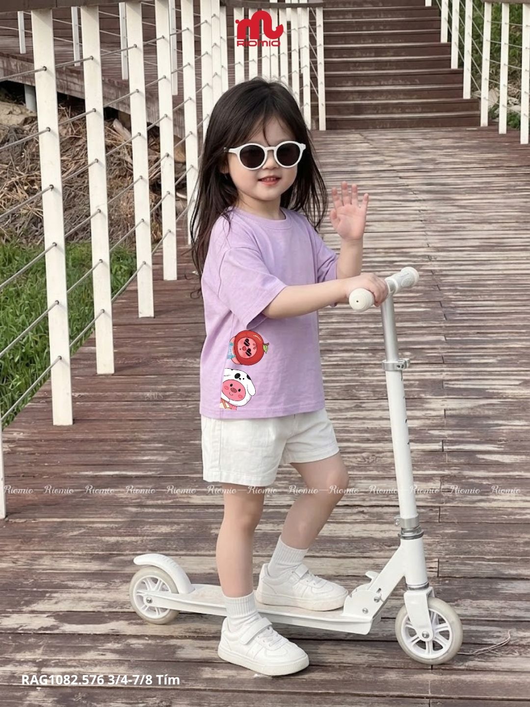 Áo phông cộc tay 3/4-7/8
