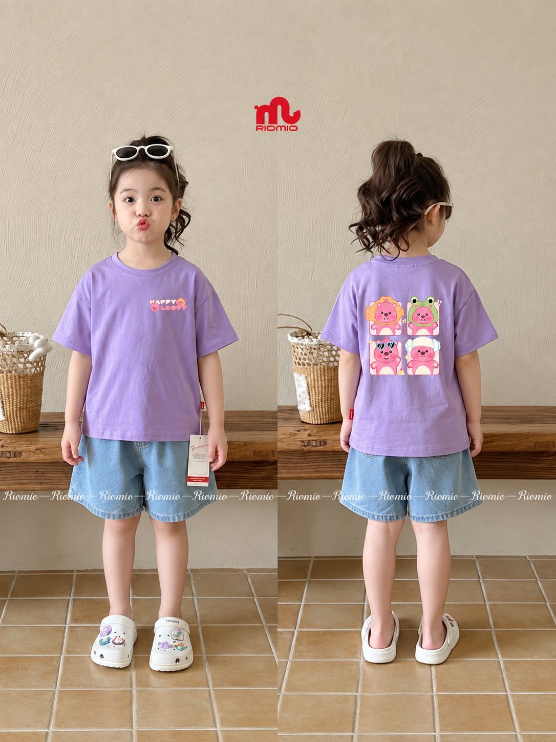 Áo phông cộc tay 3/4-7/8