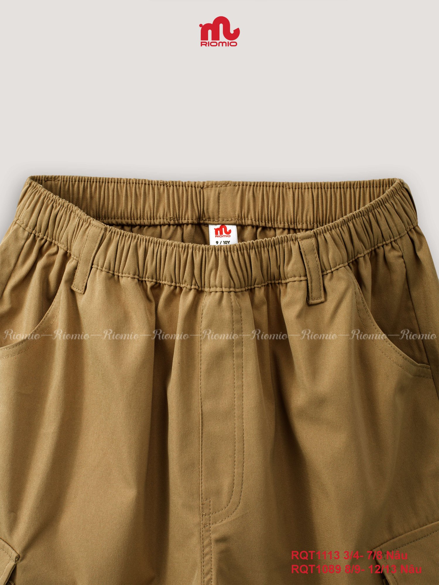 Quần kaki túi hộp 3 -8 tuổi