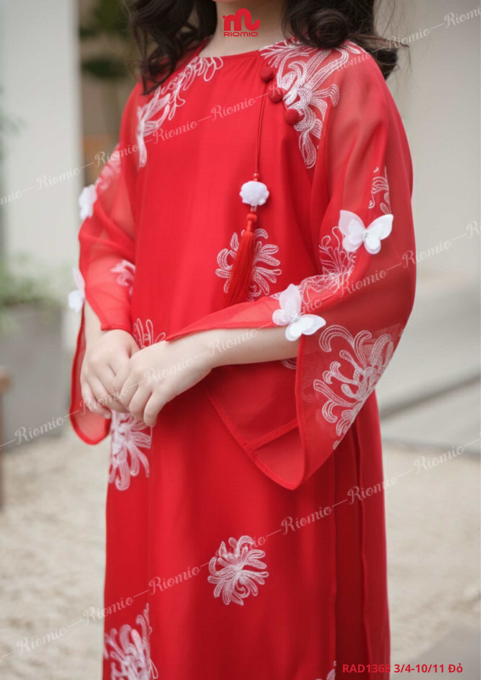 Áo Dài Bé Gái Dư Hy SIZE 3-11 tuổi
