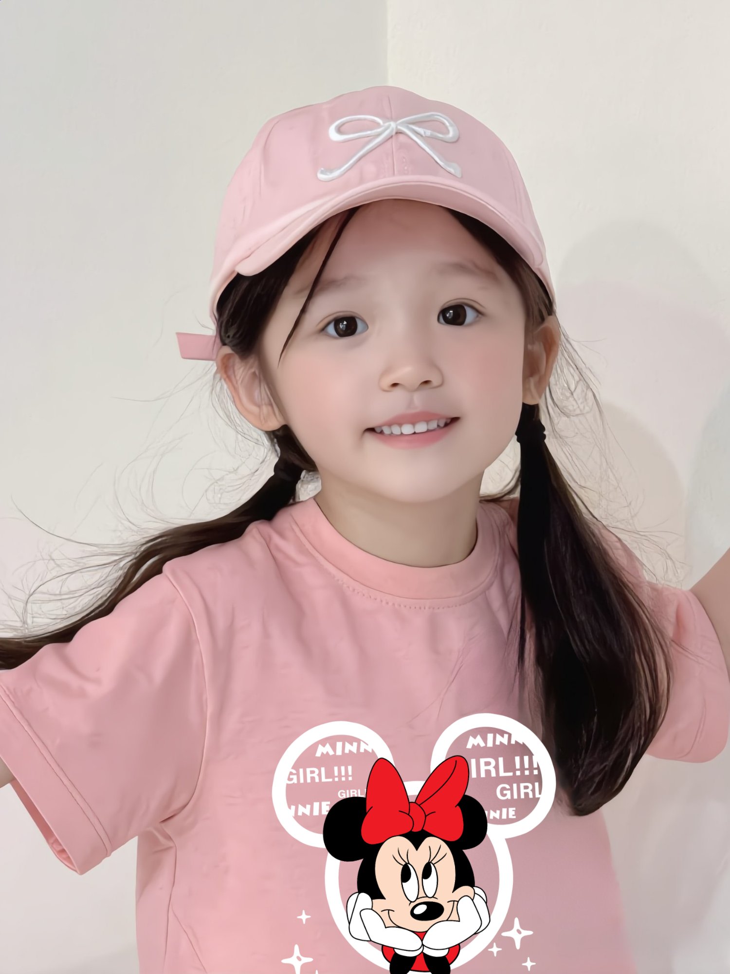 Bộ cotton bé gái cộc tay 2-7 tuổi