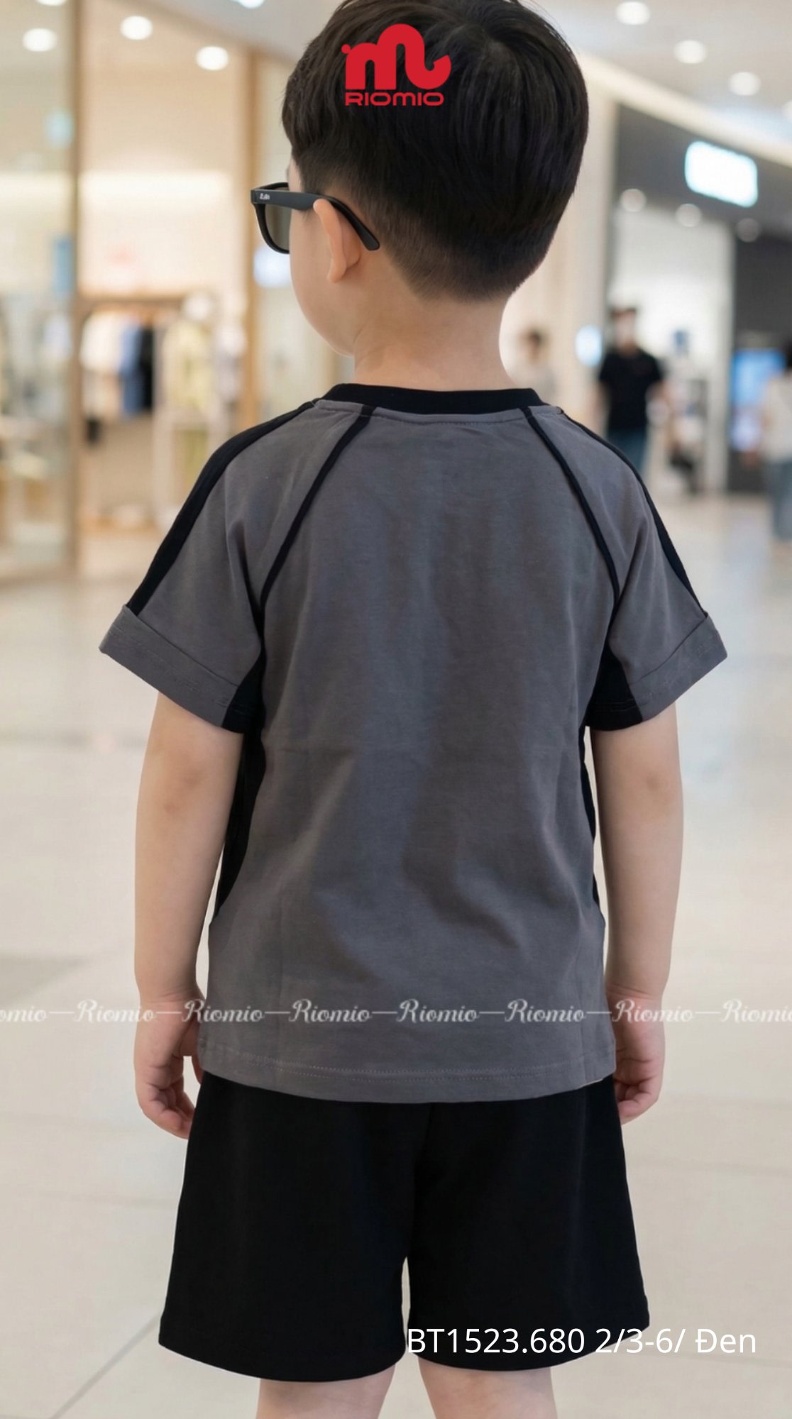 Bộ cotton bé trai cộc tay 2-7 tuổi
