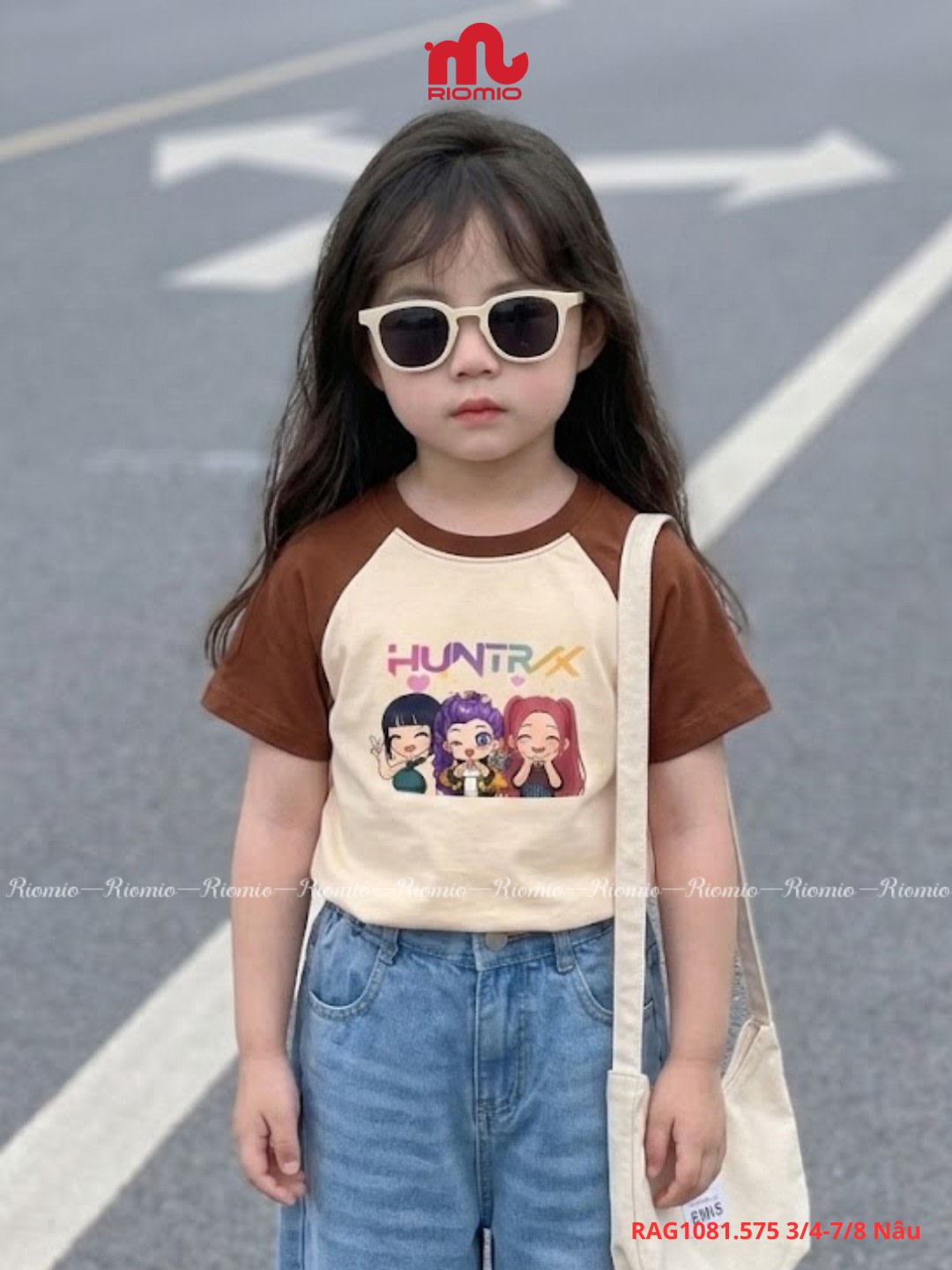 Áo phông cộc tay bé gái 3-8 tuổi
