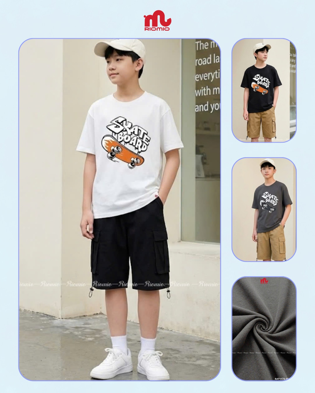 Áo phông cộc tay S-XL