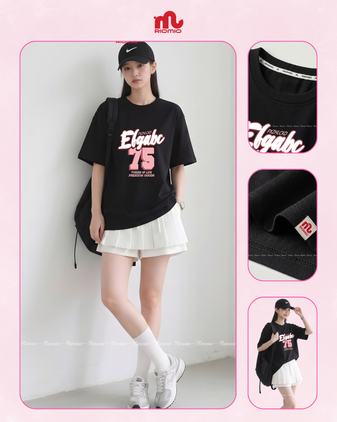 Áo phông cộc tay S-XL