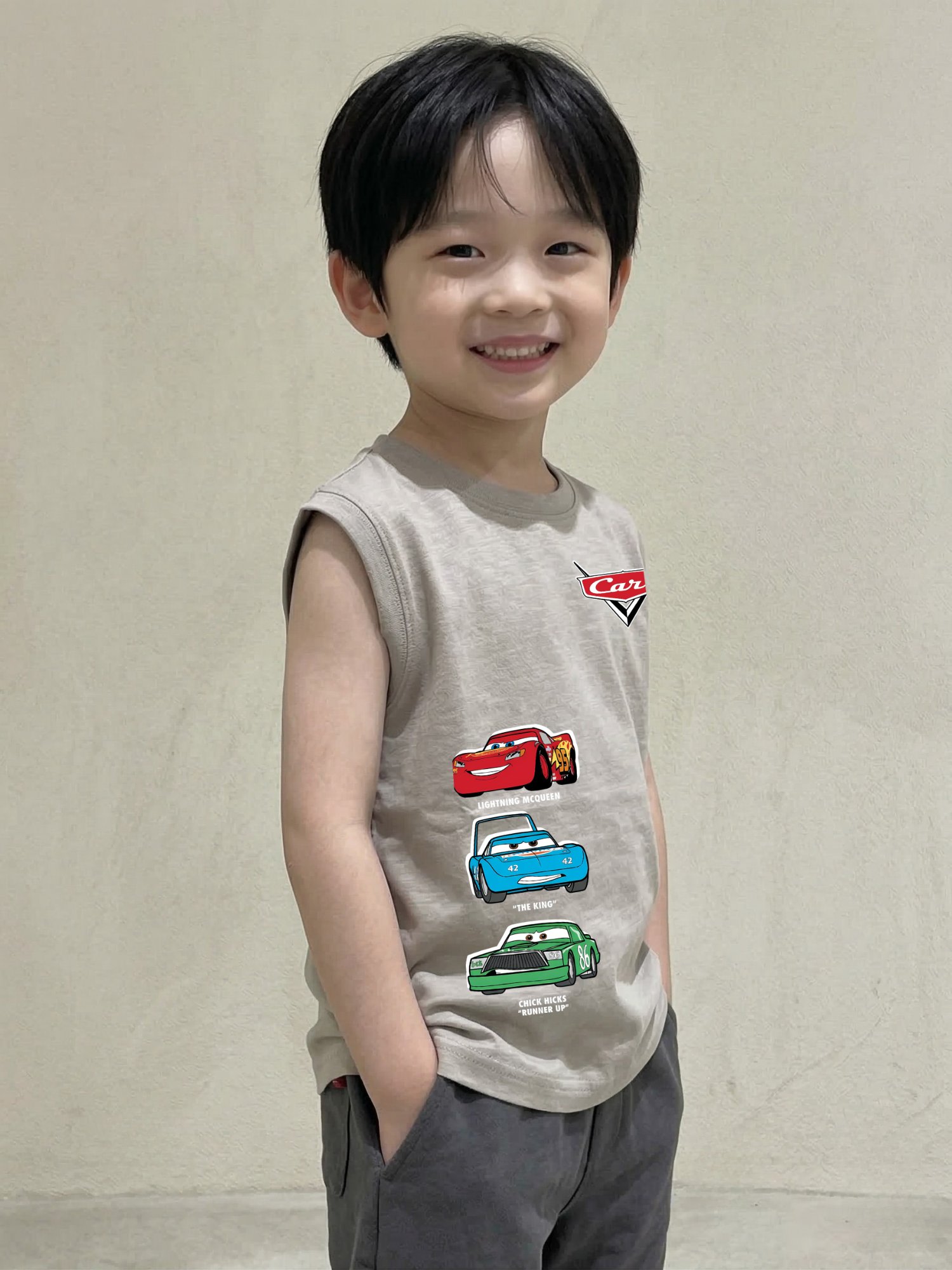 Bộ cotton bé trai 3-8 tuổi