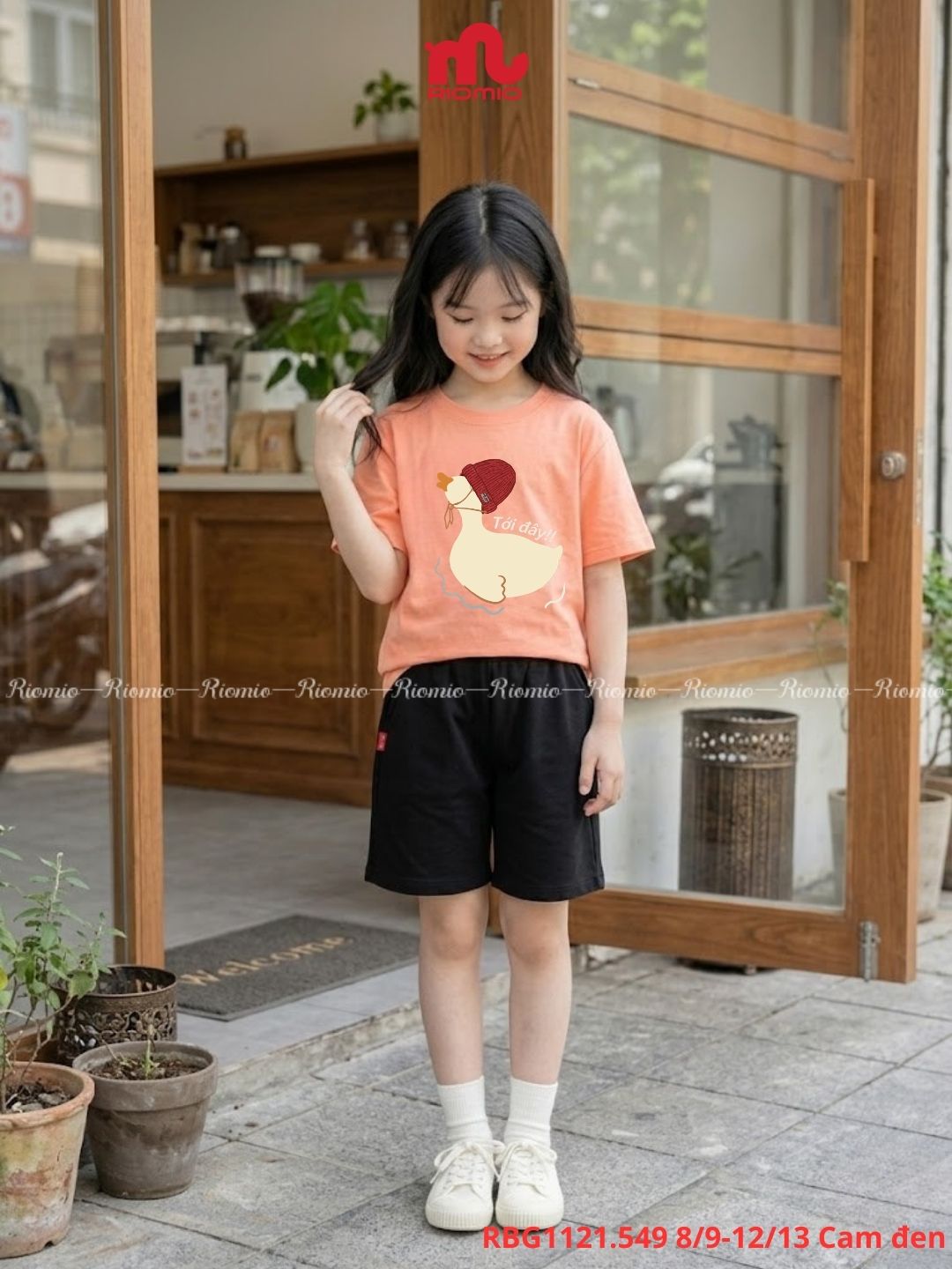 Bộ cotton cộc tay 8-13 tuổi