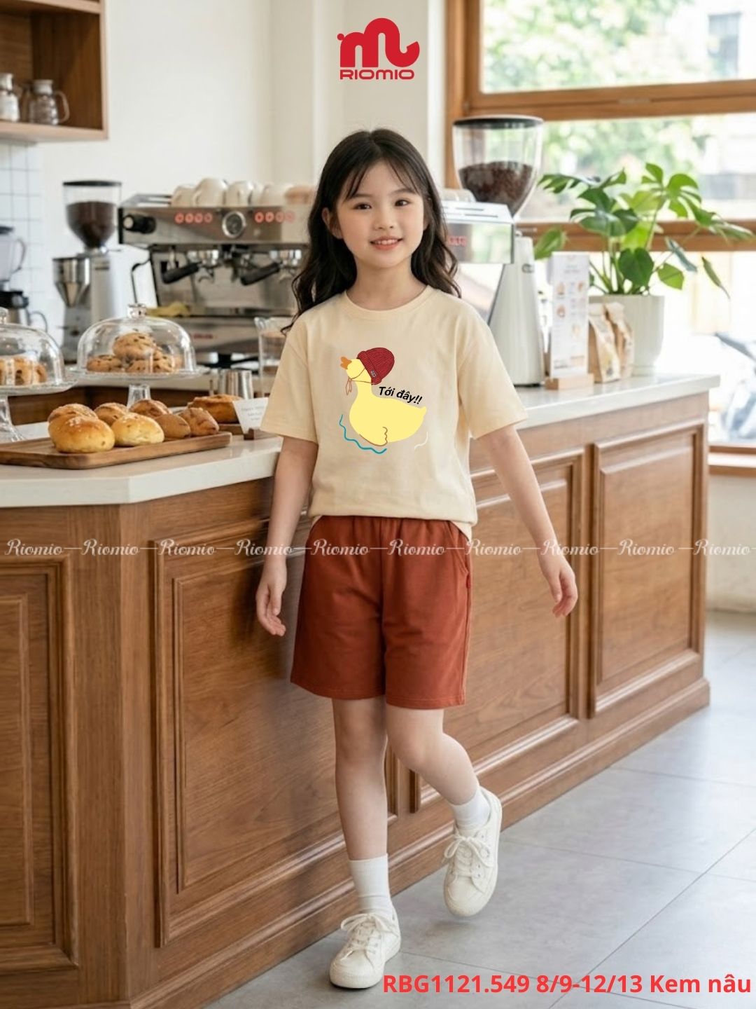 Bộ cotton cộc tay 8-13 tuổi