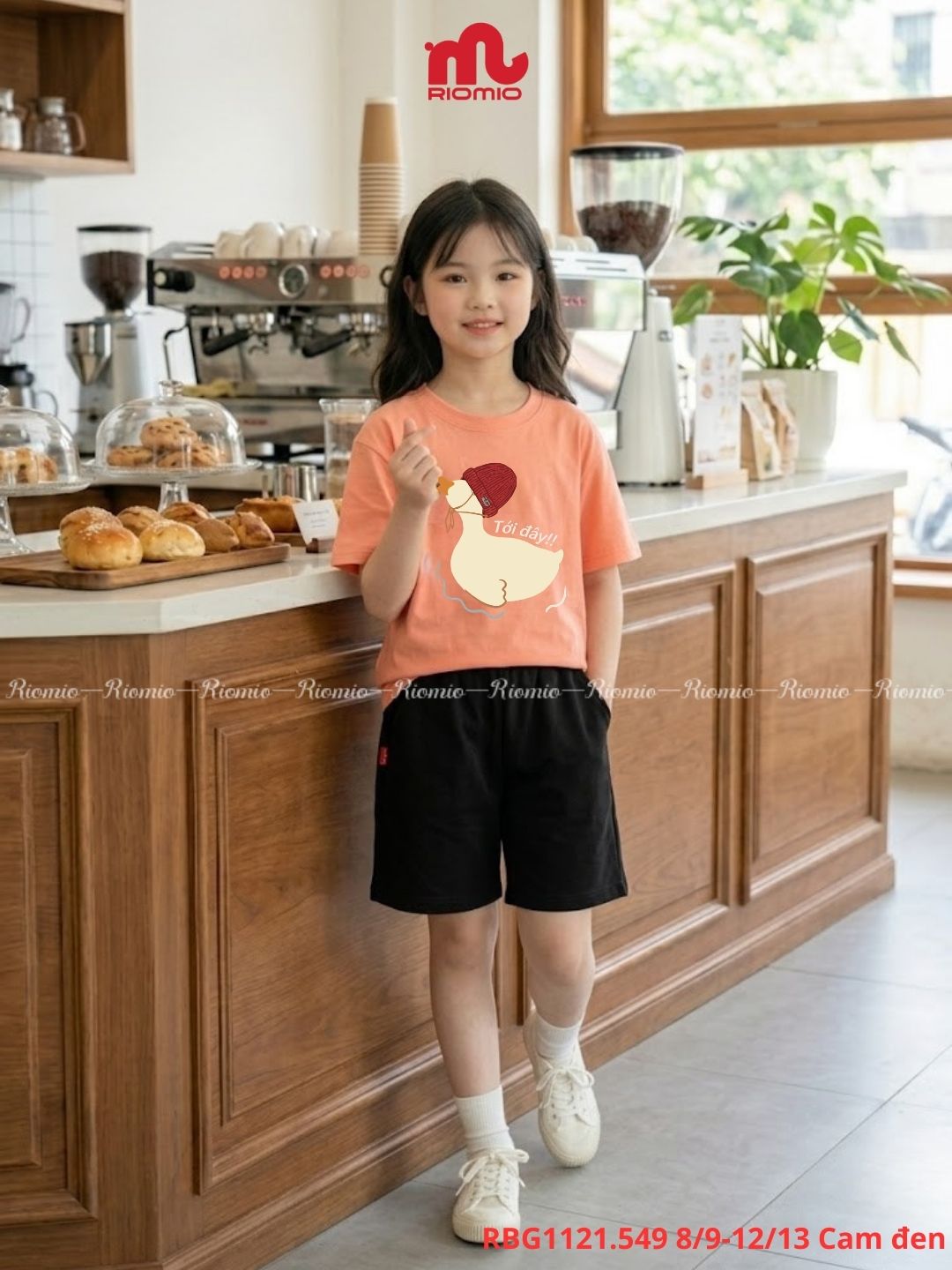 Bộ cotton cộc tay 8-13 tuổi