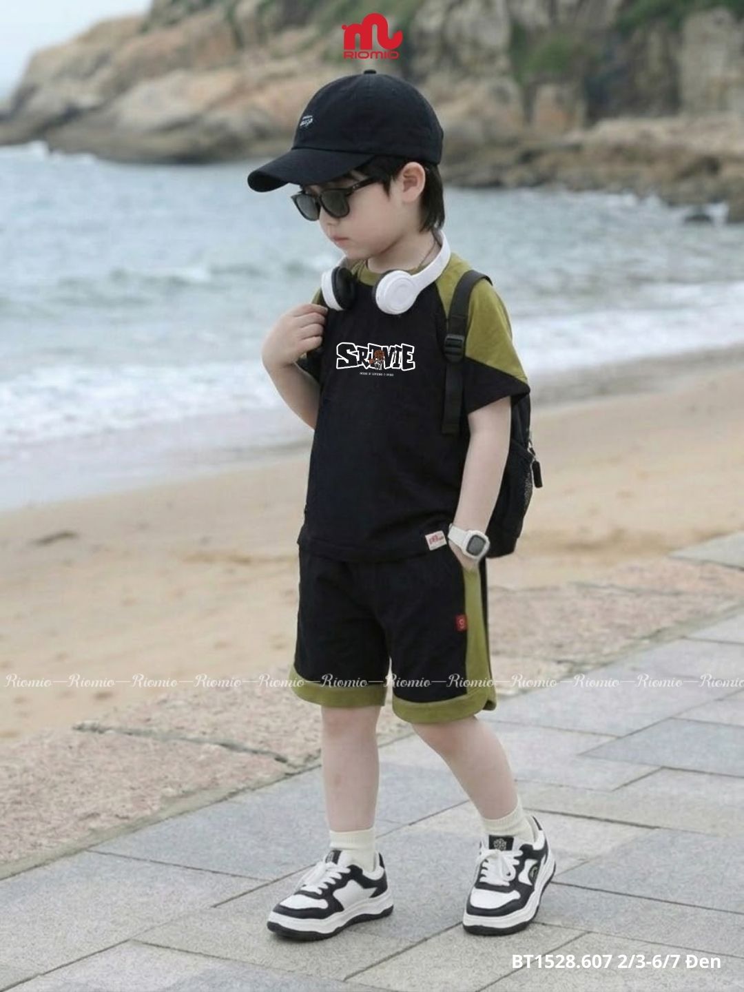 Bộ cotton bé trai 2-7 tuổi