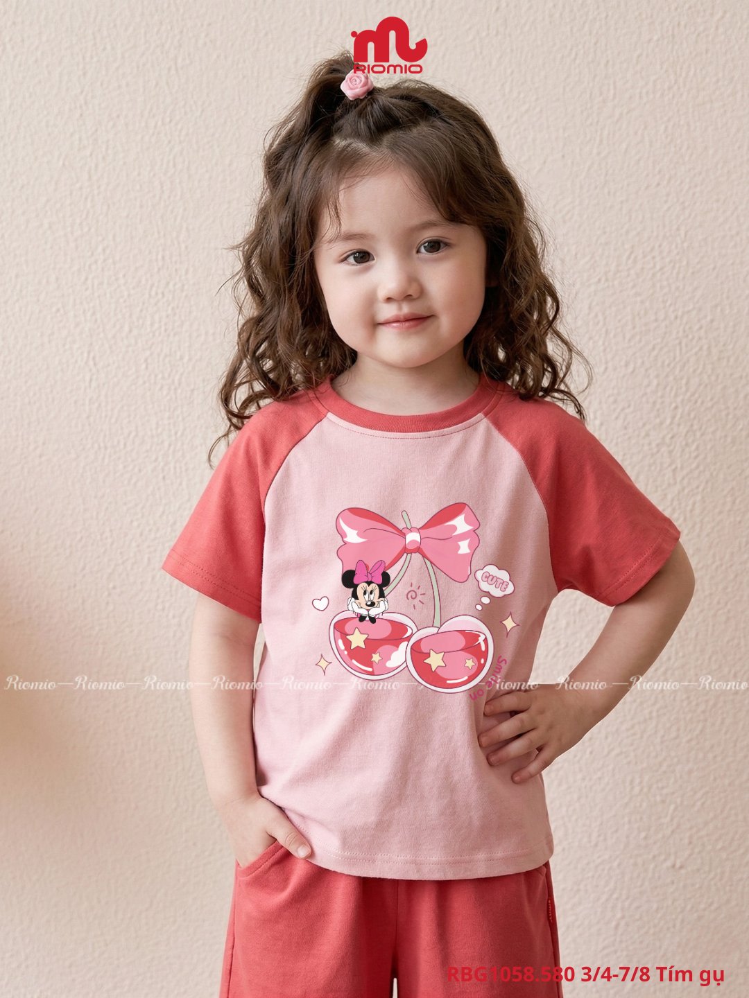 Bộ cotton cộc tay 3-8 tuổi