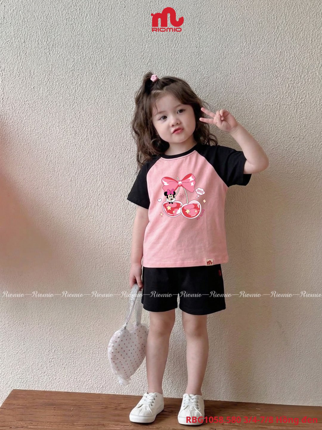 Bộ cotton cộc tay 3-8 tuổi