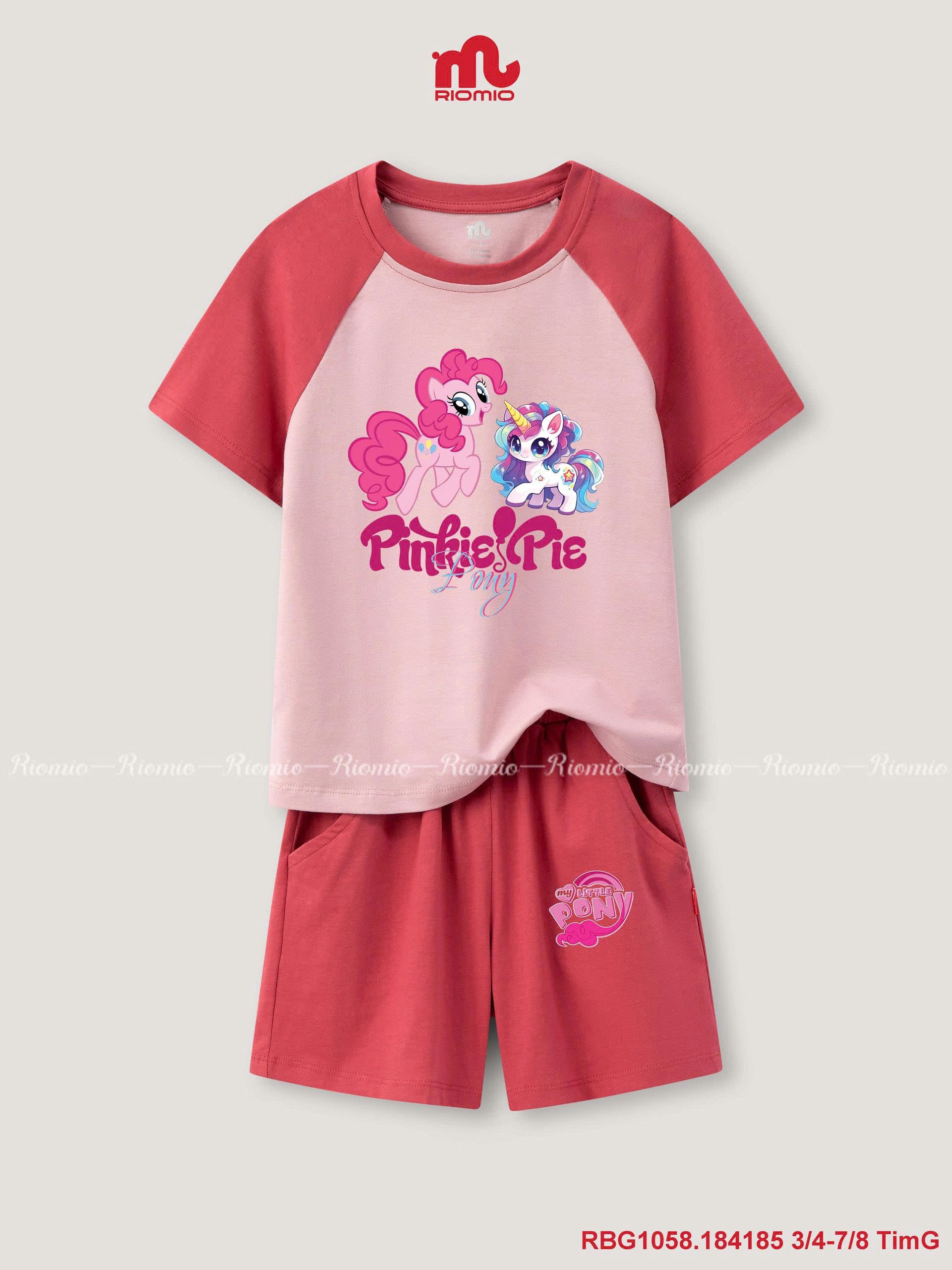 Bộ cotton cộc tay 3-8 tuổi