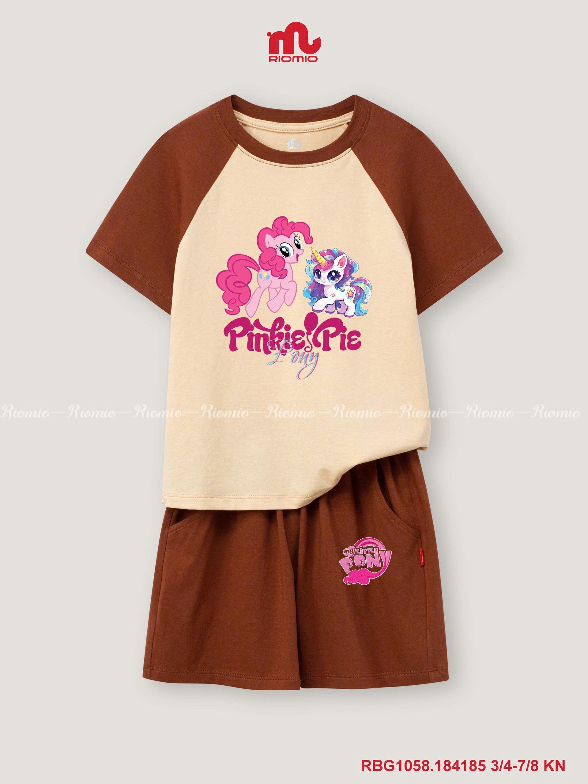 Bộ cotton cộc tay 3-8 tuổi