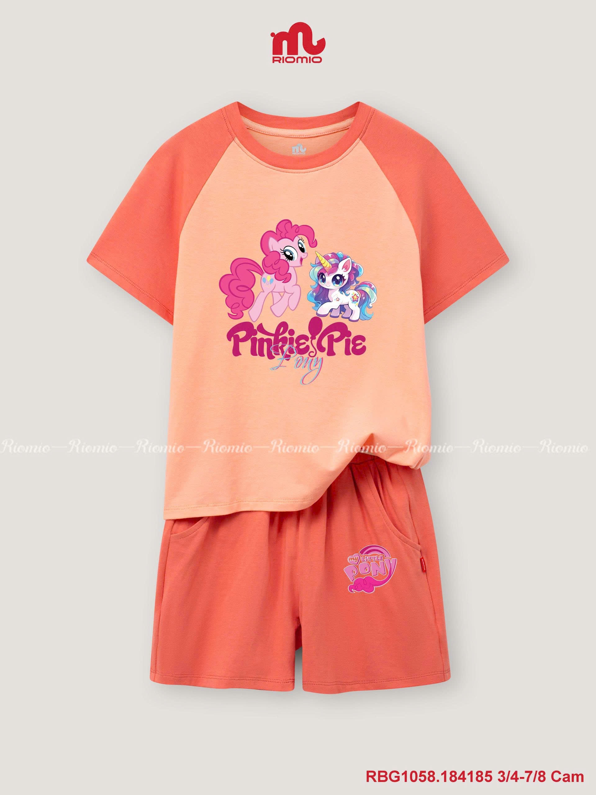 Bộ cotton cộc tay 3-8 tuổi