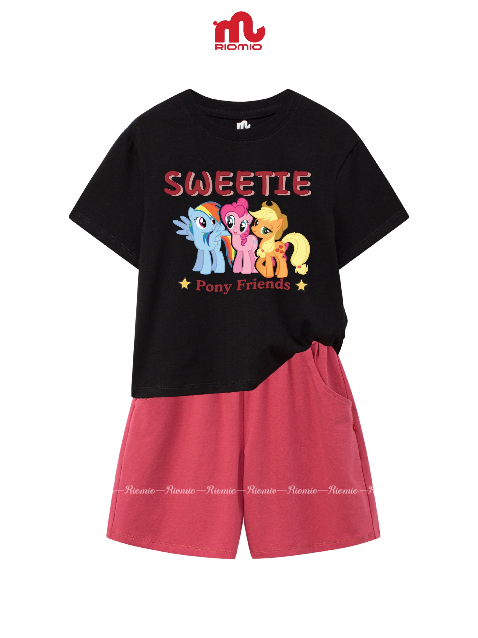 Bộ cotton cộc tay 3-8 tuổi