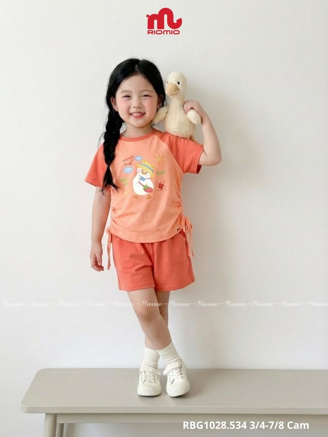 Bộ cotton cộc tay 3-8 tuổi