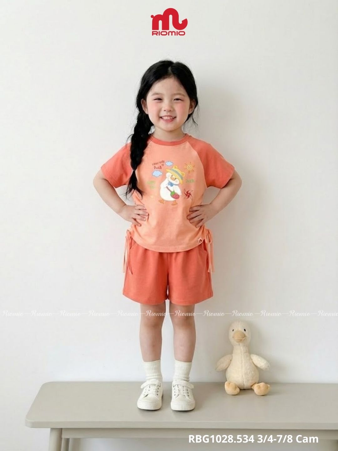 Bộ cotton cộc tay 3-8 tuổi