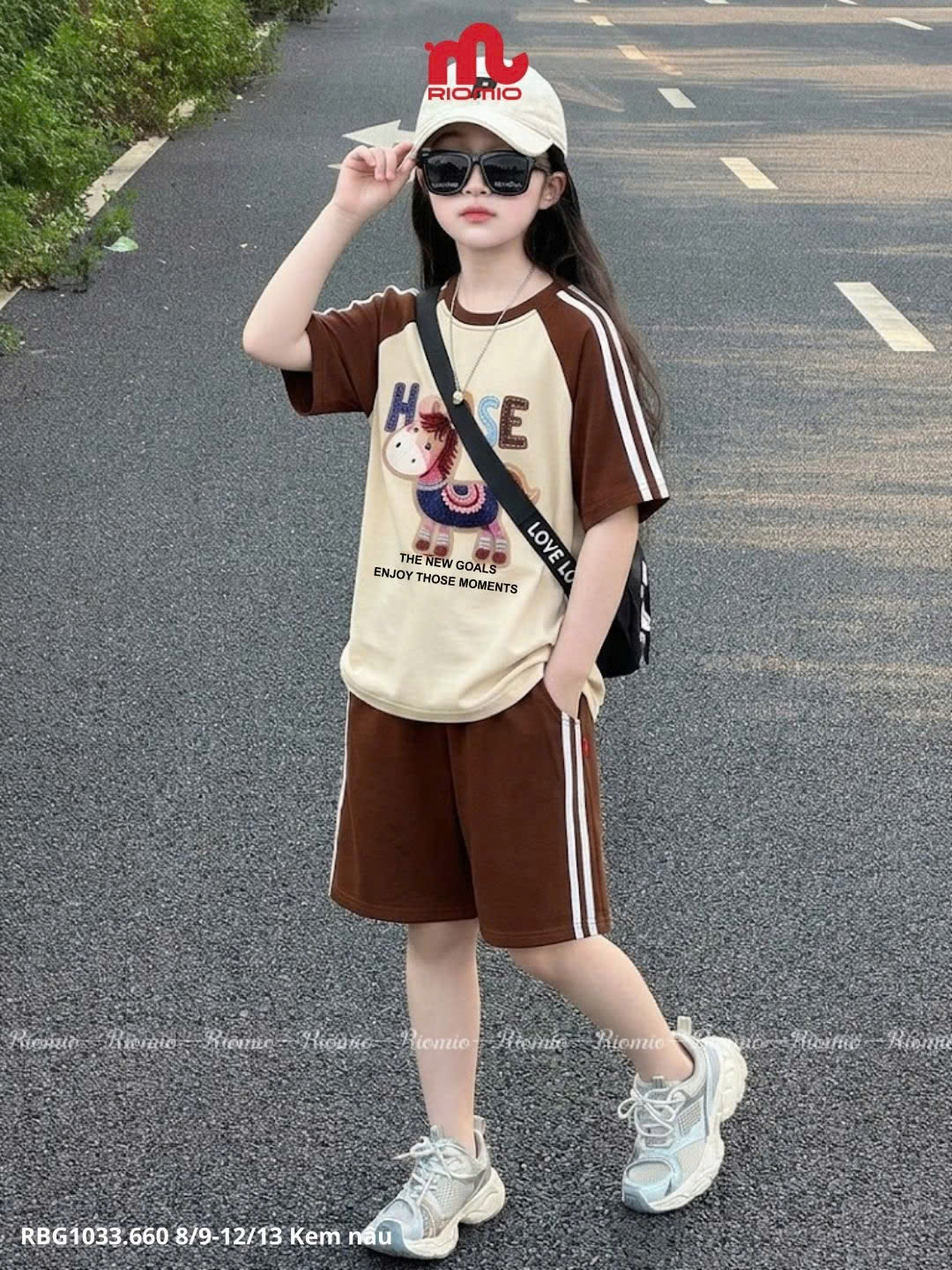Bộ cotton cộc tay 8-13 tuổi
