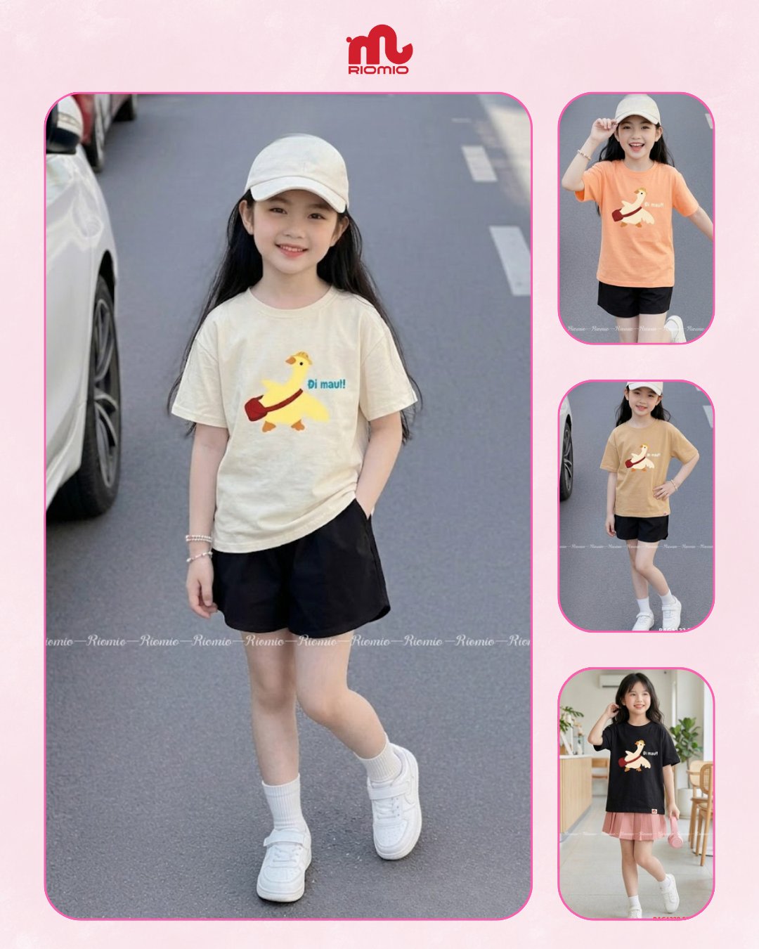 Áo phông cộc tay (8-13 tuổi)