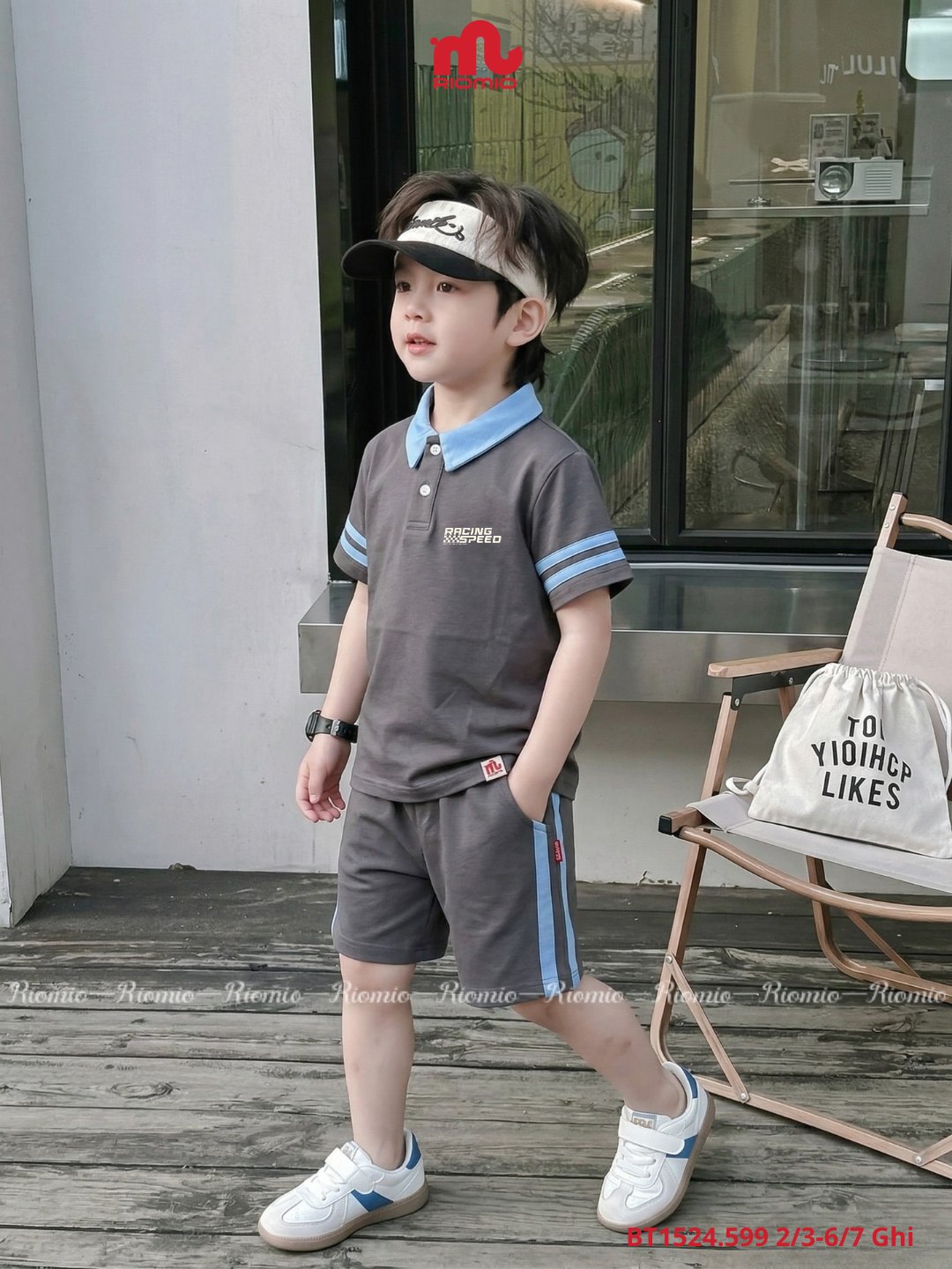 Bộ cotton bé trai 2-7 tuổi
