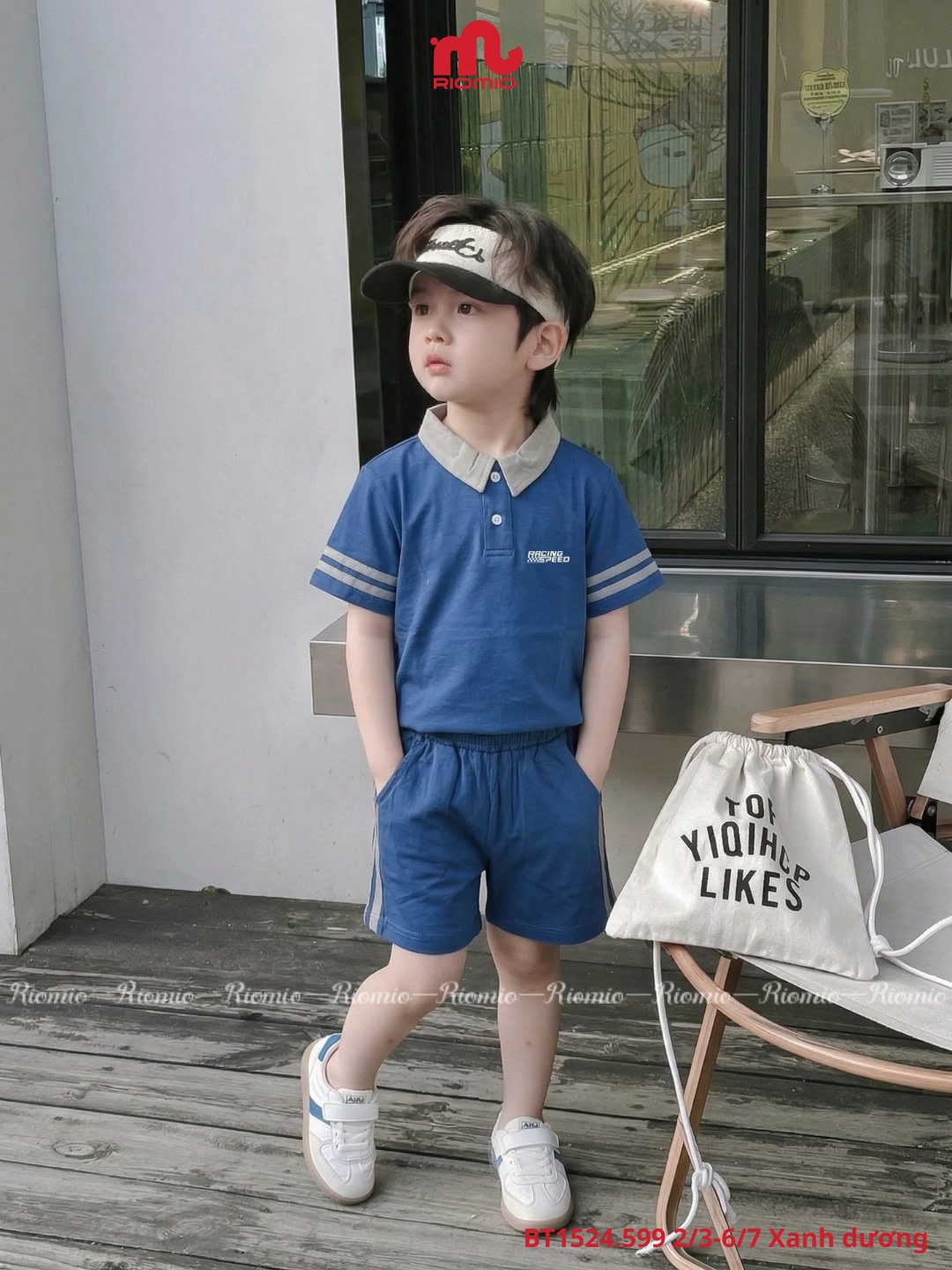 Bộ cotton bé trai 2-7 tuổi