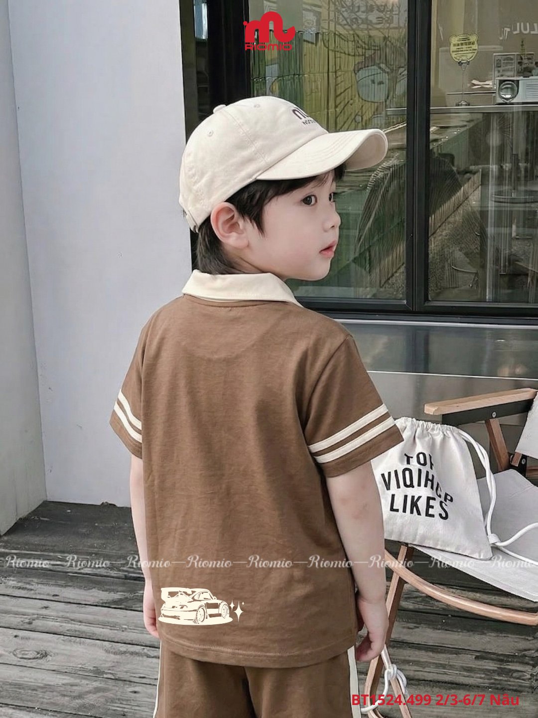 Bộ cotton bé trai 2-7 tuổi
