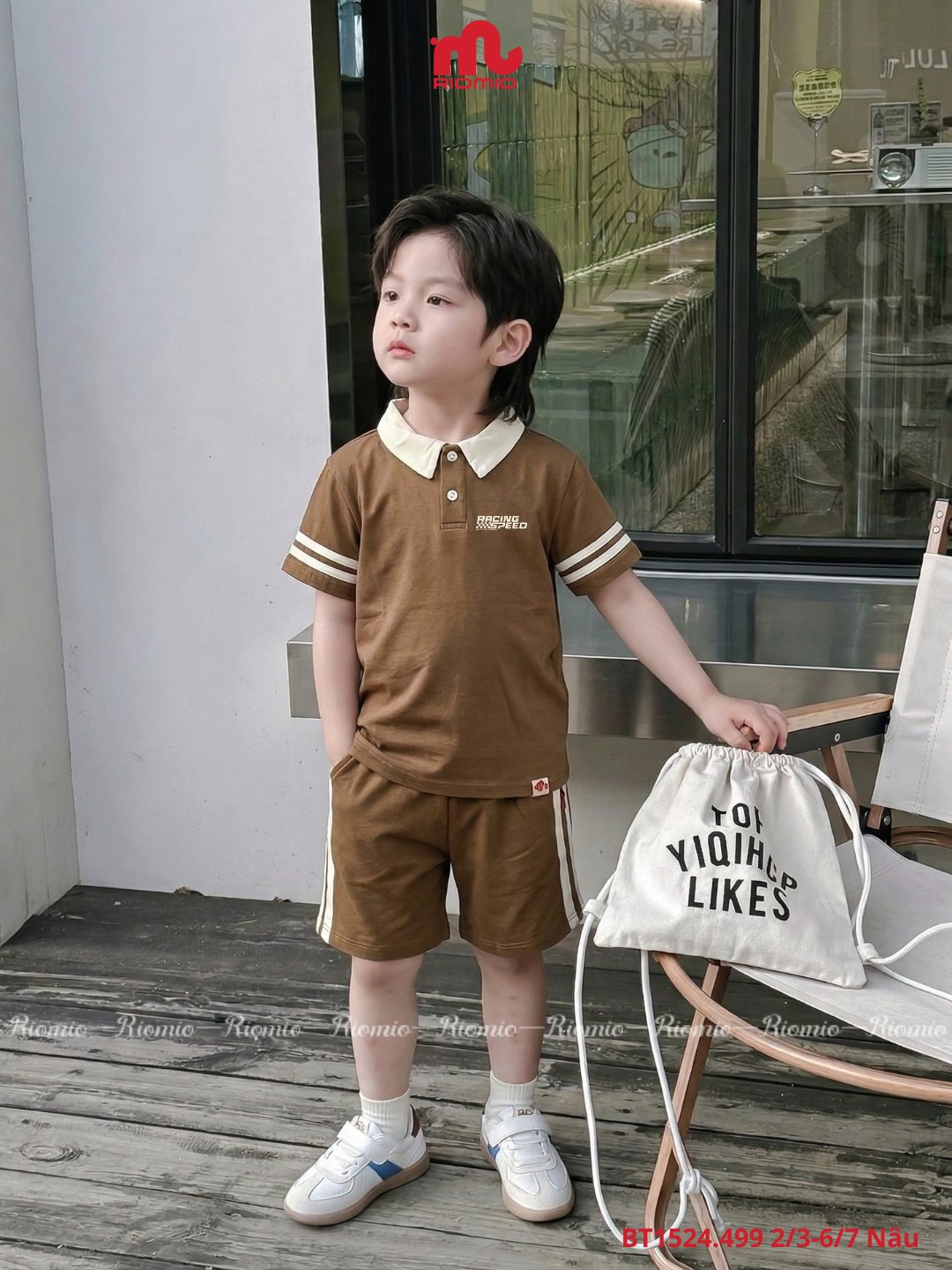 Bộ cotton bé trai 2-7 tuổi
