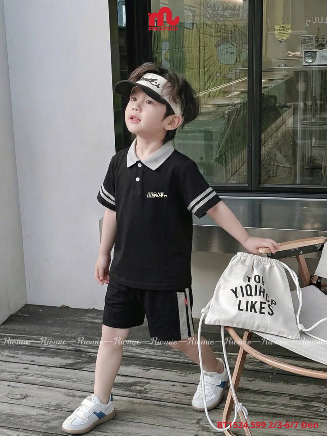 Bộ cotton bé trai 2-7 tuổi