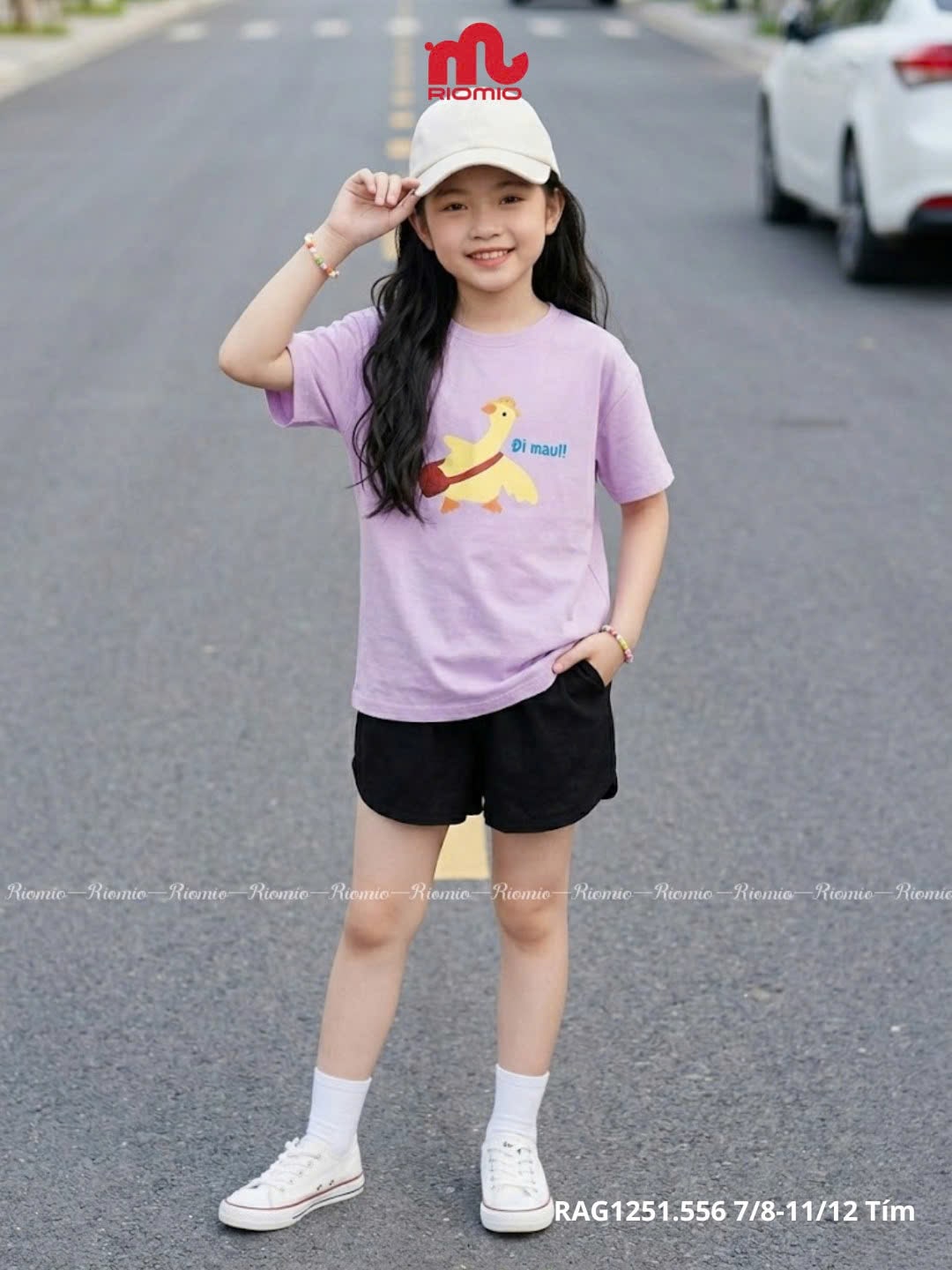 Áo phông cộc tay 8-13 tuổi