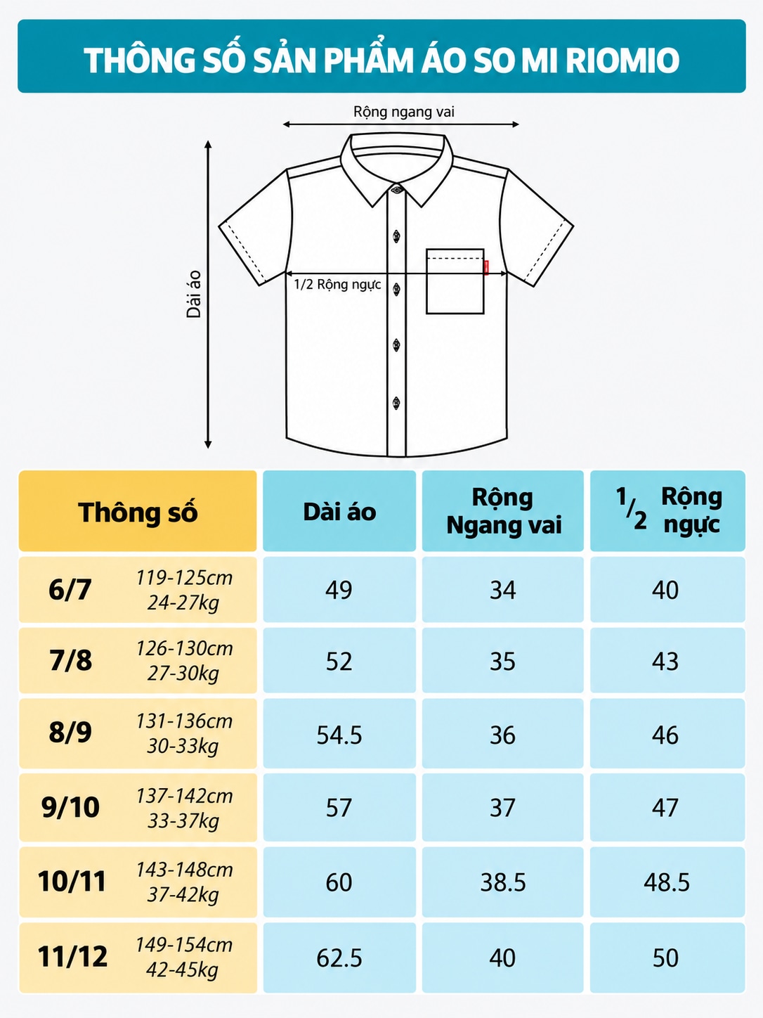 Áo sơ mi cộc tay Calix phối dây dệt bé trai size 6/7