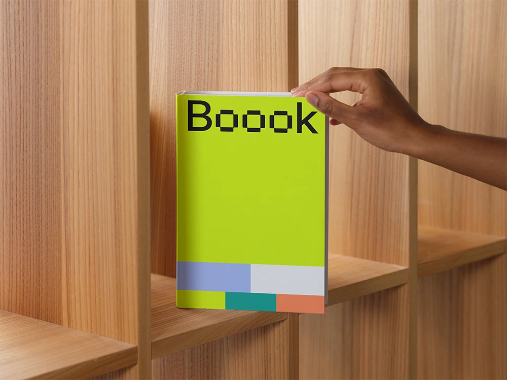 Mockup de capa de livro