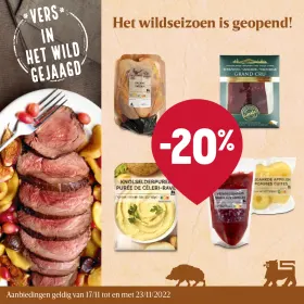 Het wildseizoen is geopend 🤩