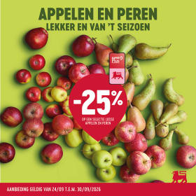 Kies voor het seizoen! 🍏🍐