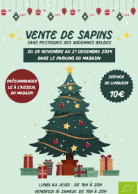 🎄Vente de sapin de Noël !