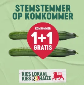KOMKOMMERS 1+1 GRATIS