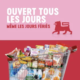 Ouvert 7 jours / 7 🙌