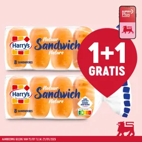 🥪 Harry's sandwiches: 1 + 1 gratis 🥪