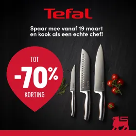 🔪Spaar mee voor professionele Tefal-messen 