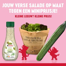 Zin in een verse salade voor een miniprijsje? Ontdek de ingrediënten K