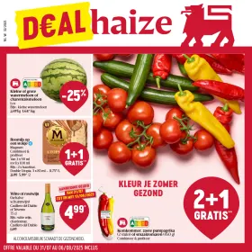 Ontdek de promoties geldig van 31/07 t.e.m. 6/08/2025 in jouw #Delhaiz