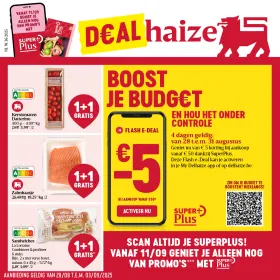 Ontdek de promoties geldig van 28/08 t.e.m. 3/09/2025