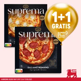 🍕 1+1 gratis op Dr. Oetker Pizza Suprema!