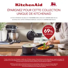 Épargnez pour la collection unique de KitchenAid