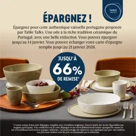 Épargnez pour Table Talks 🤩