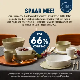 Spaar mee voor Table Talks 🤩