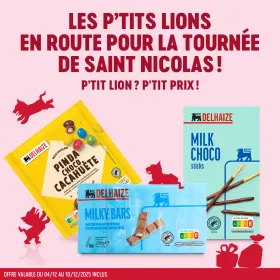 Les P'tits Lions en route pour la tournée de Saint Nicolas